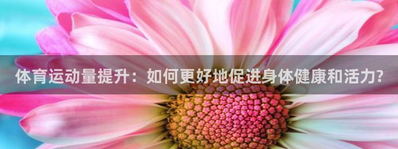 bbin视讯：体育运动量提升：如何更好地促进身体健康和活力?