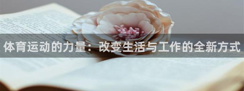 bbin视讯：体育运动的力量：改变生活与工作的全新方式